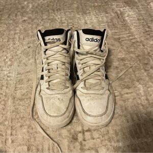 Adidas Black and White Athletic Shoes